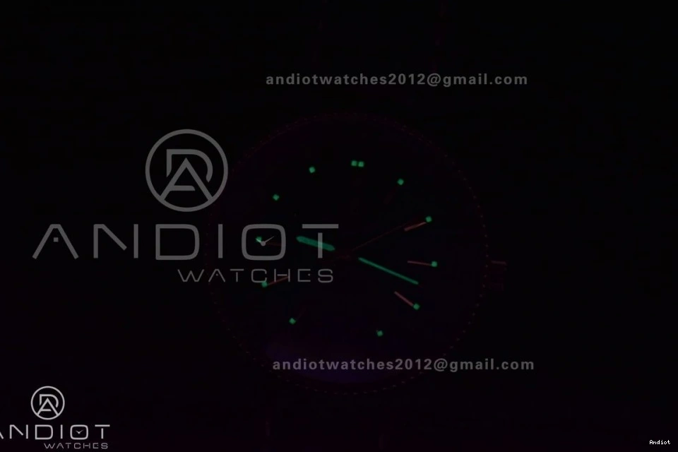 Edition  41mm Navitimer 1:1 Dial Leather Green Best TF A2824 on 0425